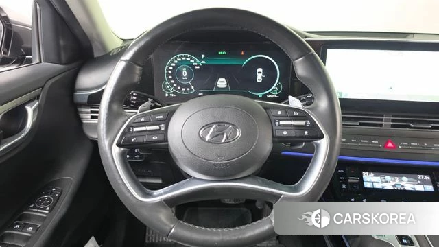Hyundai The New Grandeur IG Hybrid 2021 Серый из Кореи, фото 5