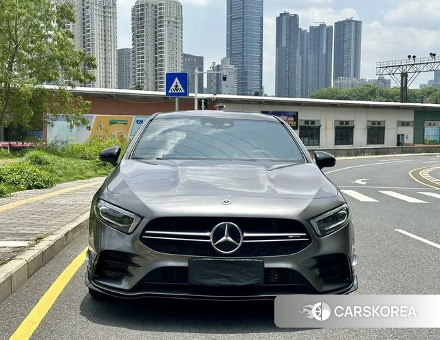 Mercedes-Benz AMG A-Class 2023 Серебристо-серый из Китая, фото 5