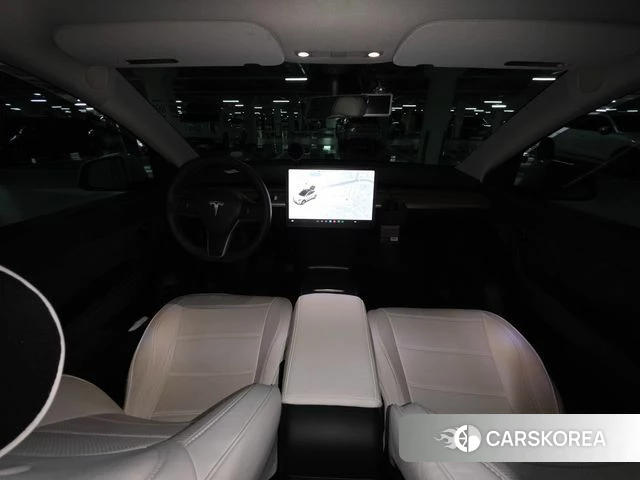 Tesla Model Y 2021 Белый из Кореи, фото 5