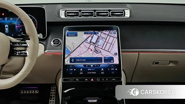 Mercedes-Benz S-Class W223 2022 Темно-зеленый из Кореи, фото 5