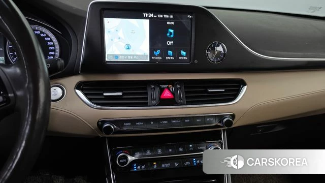 Hyundai Grandeur IG Hybrid 2018 Белый из Кореи, фото 5
