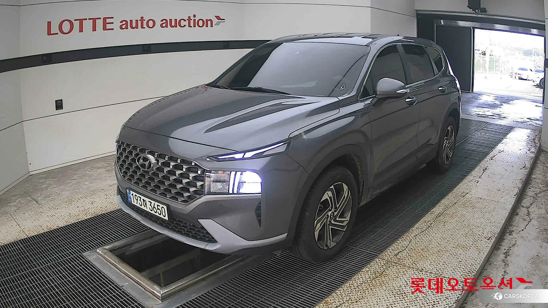 Hyundai Santa Fe 2022 Magnetic Grey Metallic из Кореи, фото 5