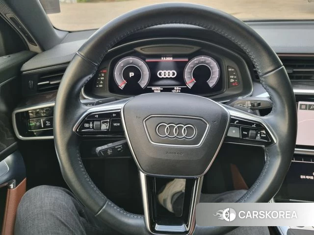 Audi A6 (C8) 2020 Серебристо-серый из Кореи, фото 5