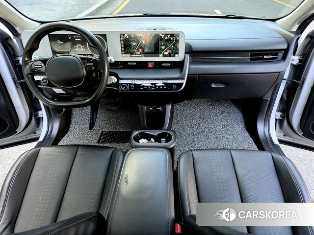 Hyundai Ionic 5 2021 Серебристо-серый из Кореи, фото 5
