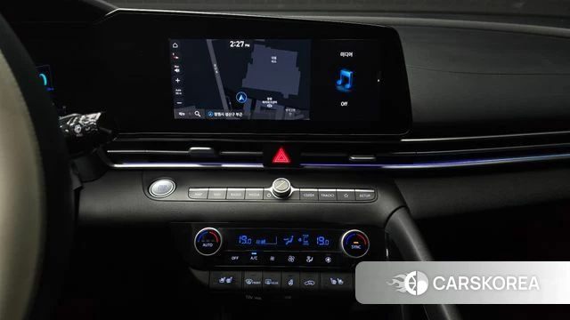 Hyundai Avante Hybrid (CN7) 2021 Серебристо-серый из Кореи, фото 5