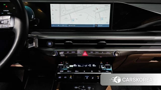 Hyundai Grandeur Hybrid (GN7) 2023 Черный из Кореи, фото 5