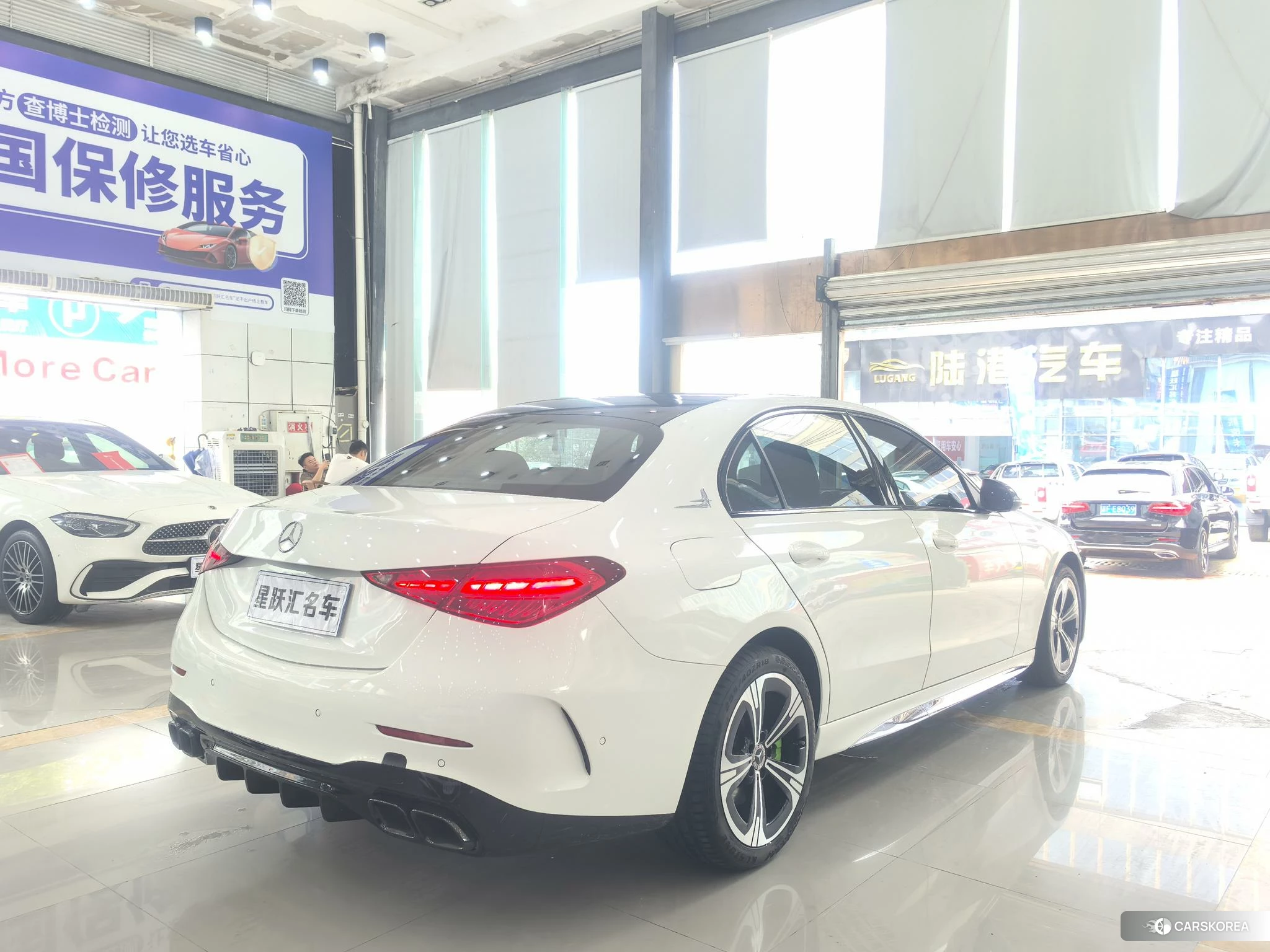 Mercedes-Benz C-class 2021 Белый из Китая, фото 5