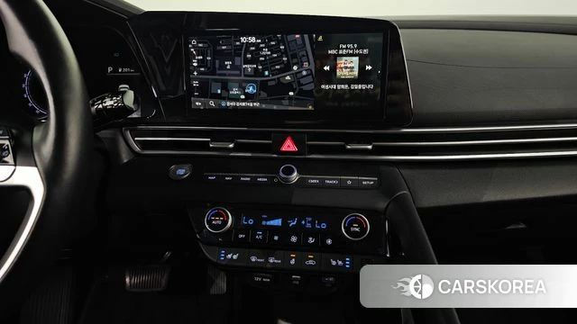 Hyundai Avante Hybrid (CN7) 2022 Черный из Кореи, фото 5
