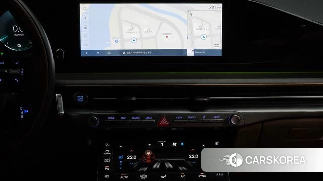 Hyundai Grandeur Hybrid (GN7) 2023 Черный из Кореи, фото 5