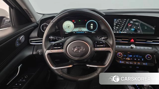 Hyundai Avante (CN7) 2021 Серебристо-серый из Кореи, фото 5