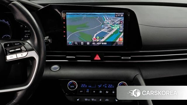 Hyundai Avante Hybrid (CN7) 2023 Белый из Кореи, фото 5