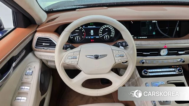 Genesis G90 2021 Синий из Кореи, фото 5