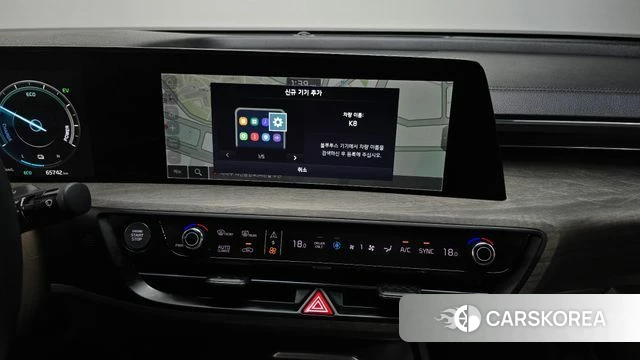 Kia K8 Hybrid 2023 Белый из Кореи, фото 5