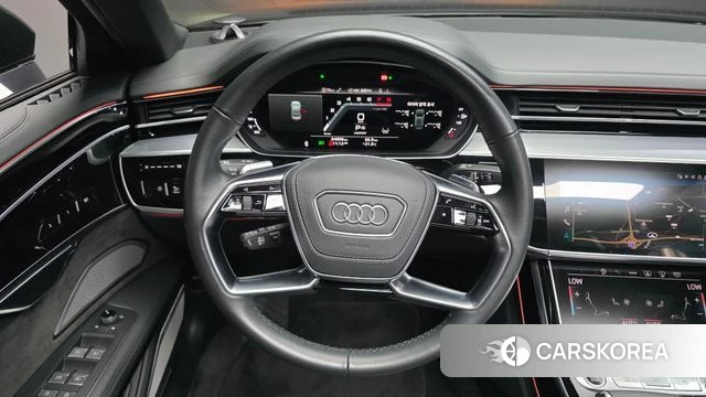 Audi A8 (D5) 2021 Черный из Кореи, фото 5
