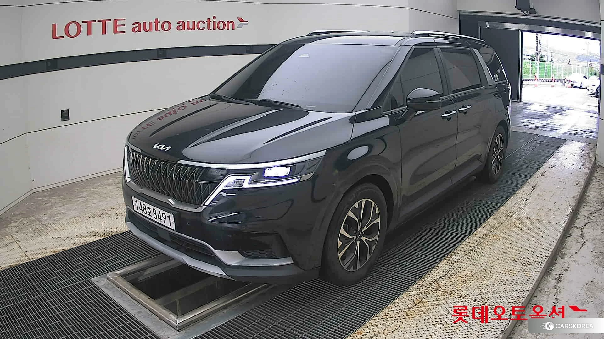 Kia Carnival 2022 Aurora Black Pearl из Кореи, фото 5