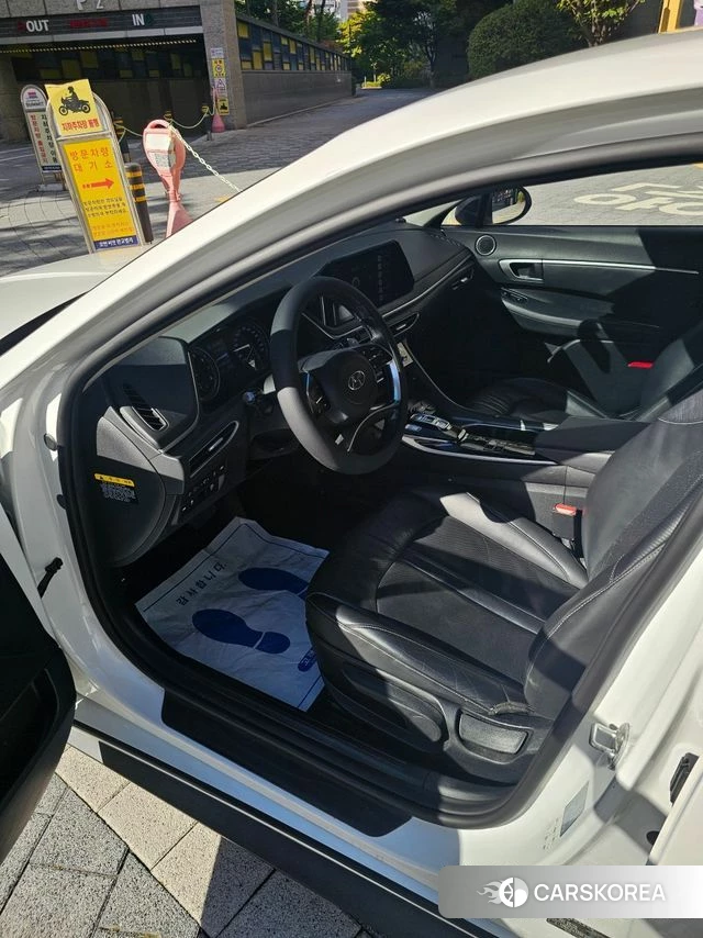 Hyundai Sonata (DN8) 2020 Белый из Кореи, фото 5