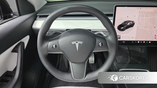 Tesla Model Y 2022 Черный из Кореи, фото 5