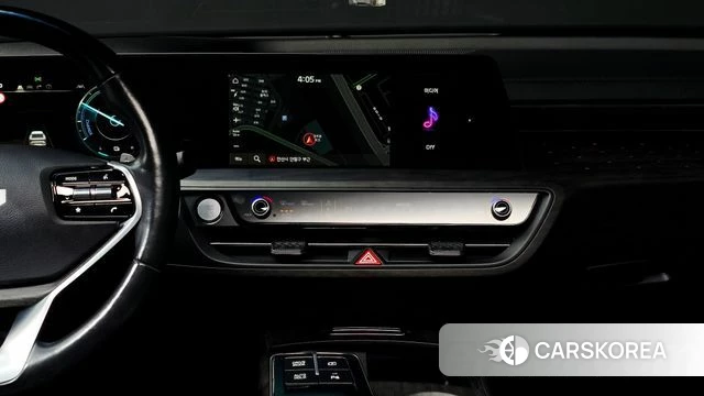Kia K8 Hybrid 2021 Черный из Кореи, фото 5