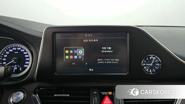 Hyundai Grandeur IG Hybrid 2019 Белый из Кореи, фото 5