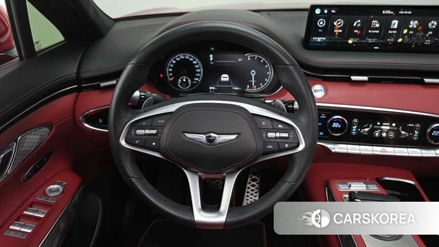 Genesis GV70 2023 Красный из Кореи, фото 5