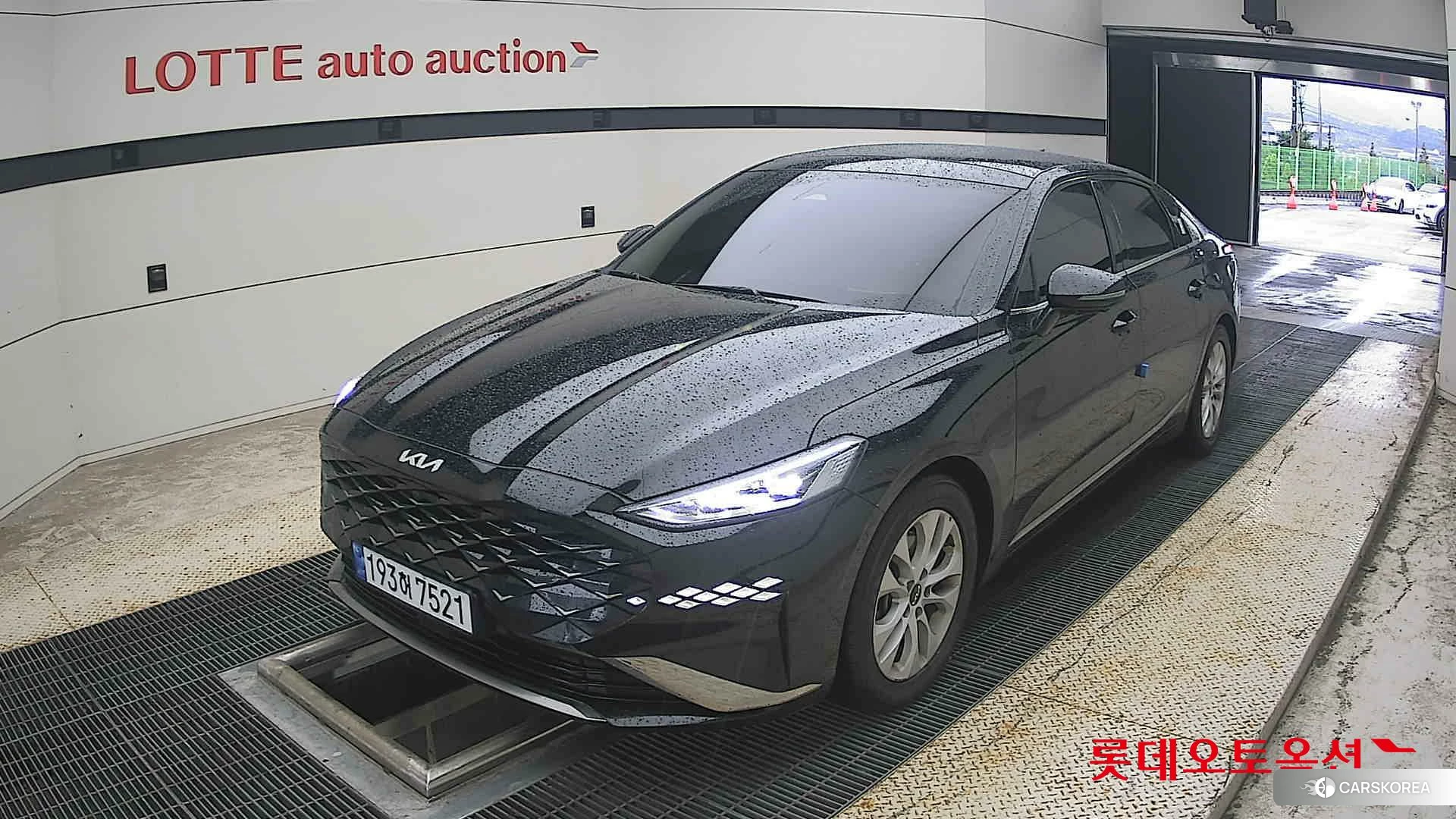 Kia K8 2023 Aurora Black Pearl из Кореи, фото 5