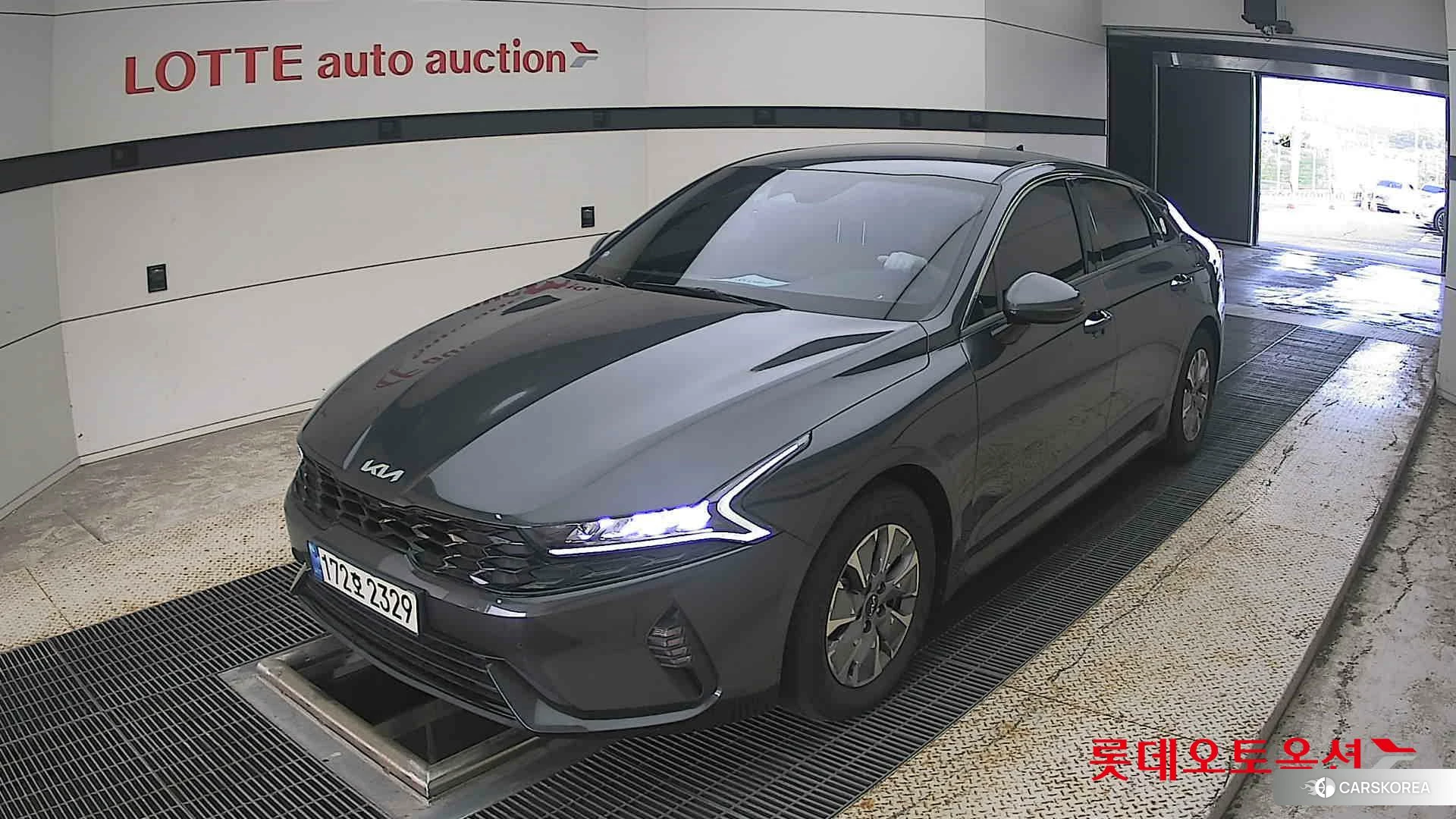 Kia K5 Hybrid 2023 Interstellagray из Кореи, фото 5