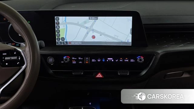 Kia K8 Hybrid 2022 Черный из Кореи, фото 5