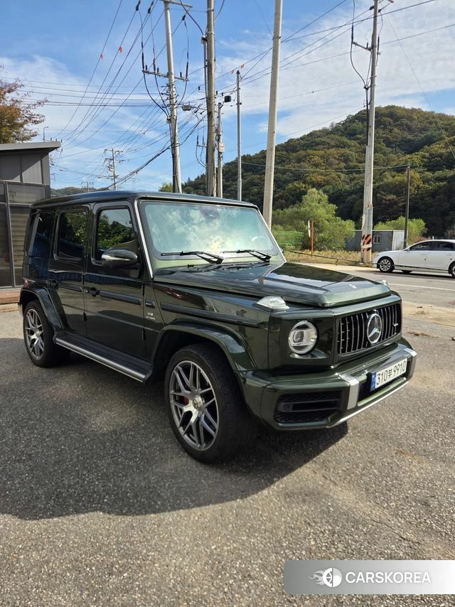 Mercedes-Benz G-Class W463b 2023 Темно-зеленый из Кореи, фото 5