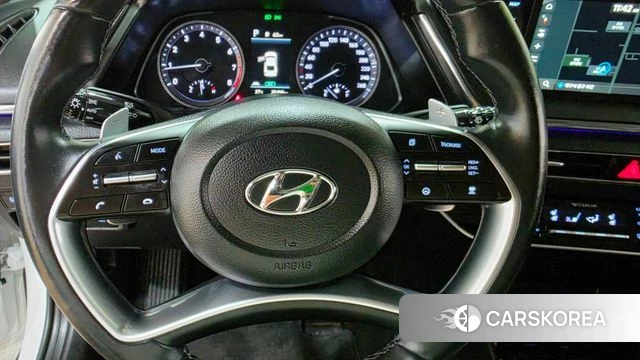 Hyundai Sonata (DN8) 2021 Белый из Кореи, фото 5