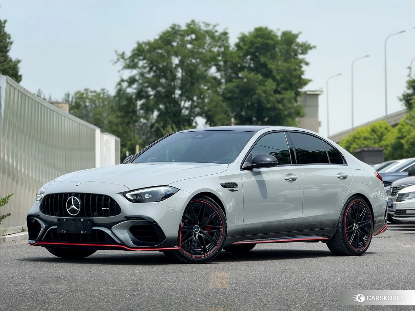 Mercedes-Benz AMG C-Class 2024 Серебристо-серый из Китая, фото 5