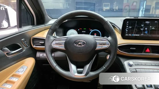 Hyundai The New Santa Fe 2023 Белый из Кореи, фото 5