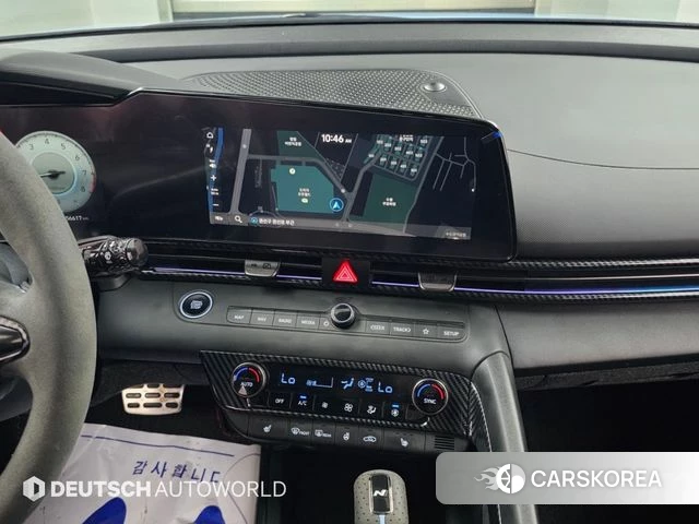 Hyundai The New Avante (CN7) 2023 Небесно-голубой из Кореи, фото 5