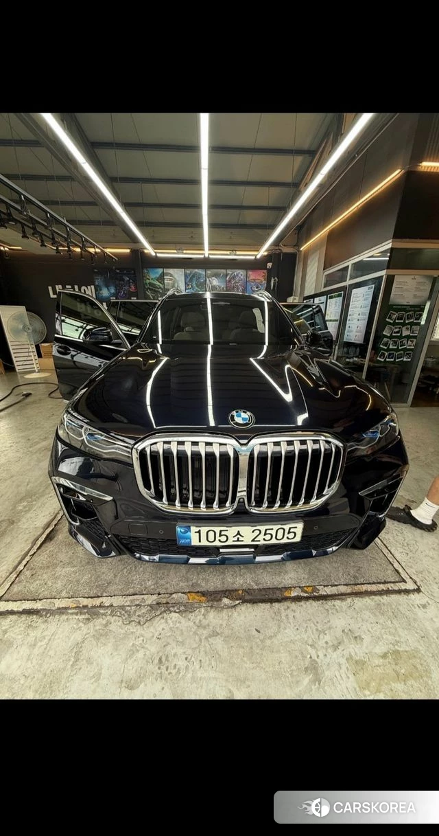 BMW X7 (G07) 2021 Синий из Кореи, фото 5