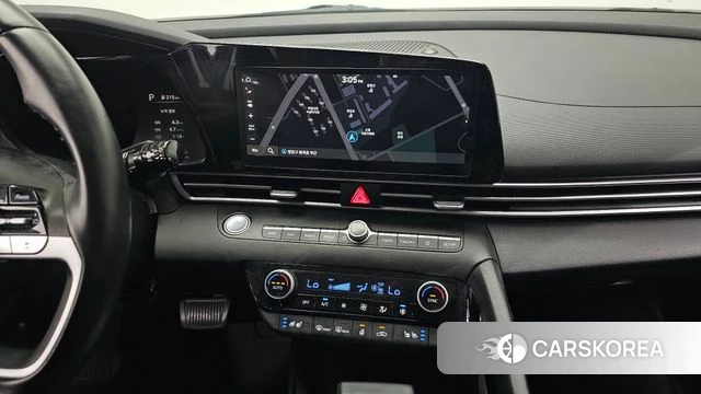 Hyundai Avante Hybrid (CN7) 2022 Черный из Кореи, фото 5