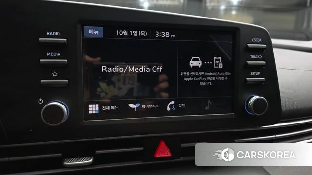 Hyundai Avante Hybrid (CN7) 2021 Белый из Кореи, фото 5