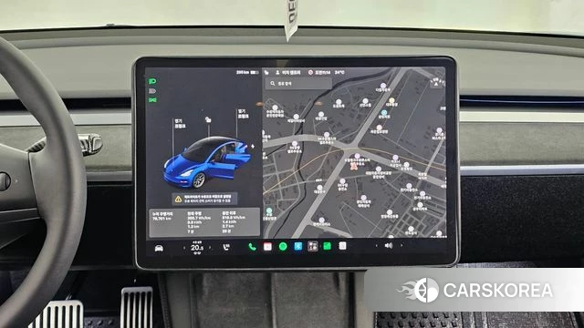 Tesla Model 3 2022 Синий из Кореи, фото 5