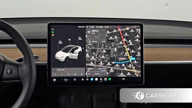 Tesla Model Y 2021 Белый из Кореи, фото 5