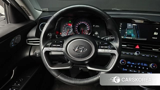 Hyundai Avante (CN7) 2022 Белый из Кореи, фото 5