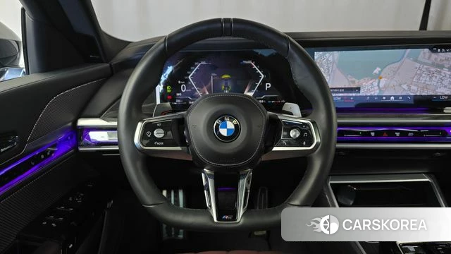 BMW 7 Series (G70) 2024 Серый из Кореи, фото 5
