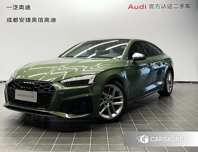 Audi A5 2021 Зеленый из Китая, фото 5