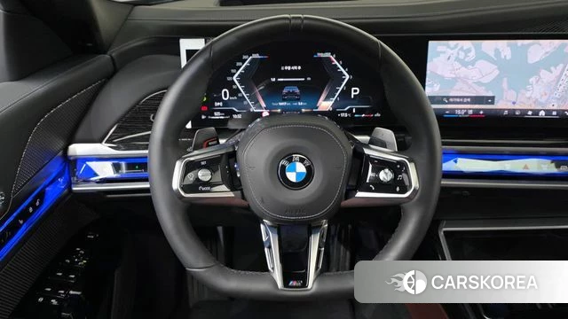 BMW 7 Series (G70) 2025 Черный из Кореи, фото 5
