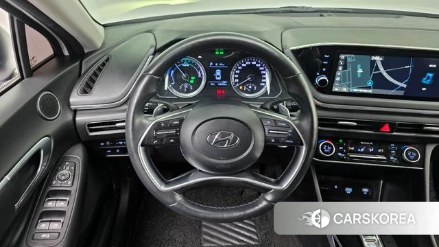 Hyundai Sonata Hybrid (DN8) 2019 Белый из Кореи, фото 5