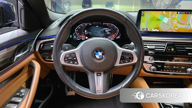 BMW 5 Series (G30) 2021 Черный из Кореи, фото 5