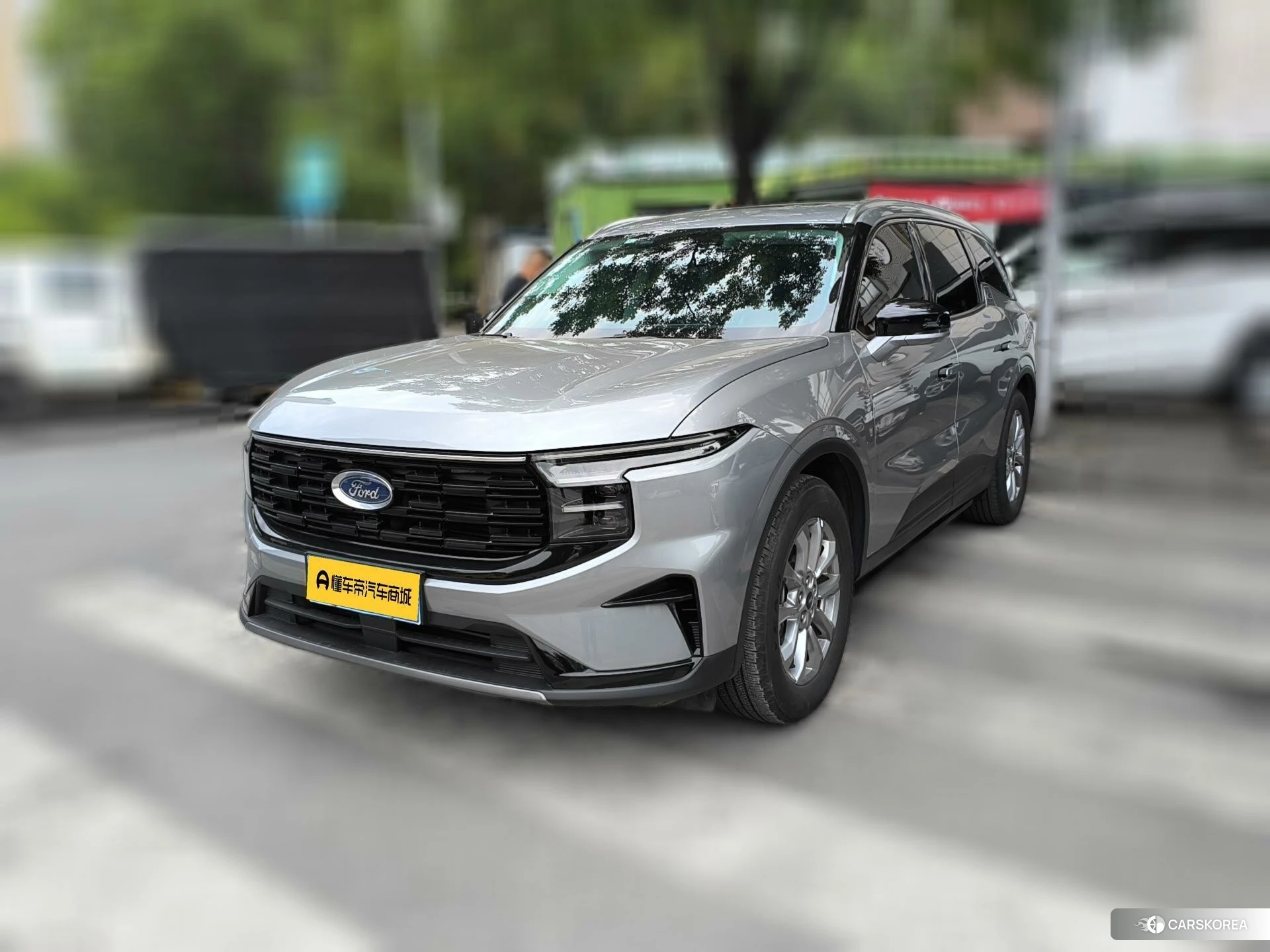 Ford Edge 2023 Серебристо-серый из Китая, фото 5