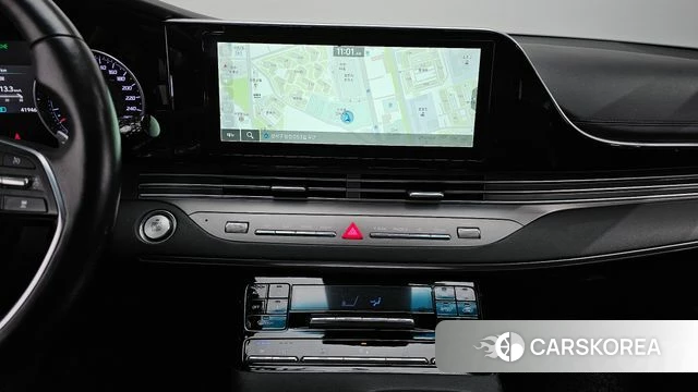 Hyundai The New Grandeur IG Hybrid 2021 Черный из Кореи, фото 5