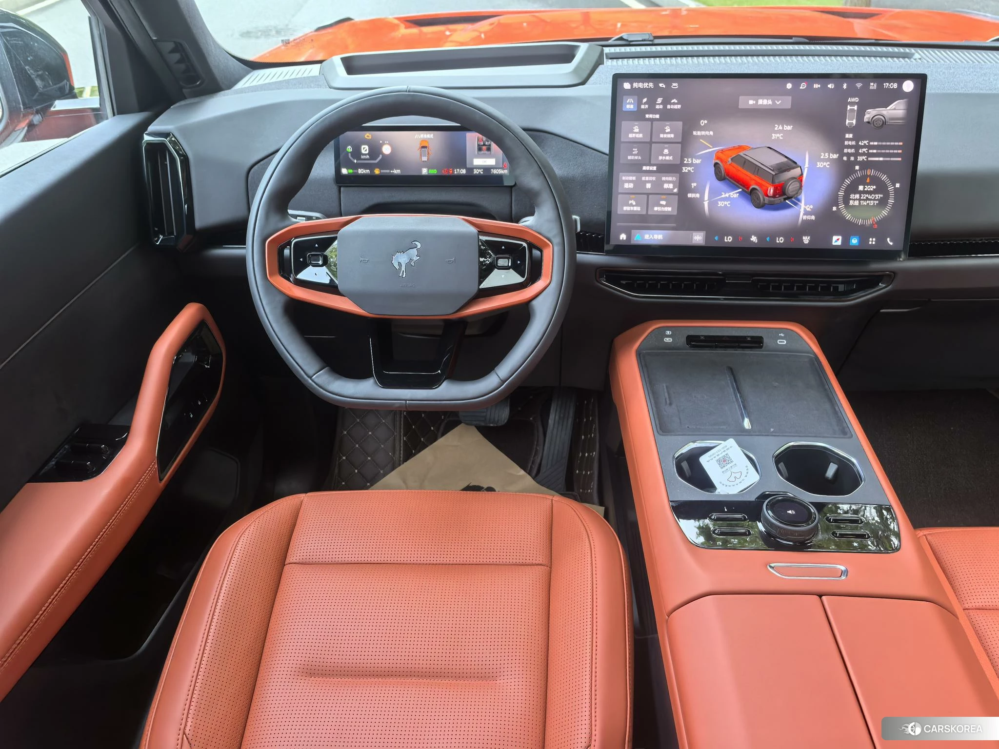 Ford Bronco 2025 Оранжевый из Китая, фото 5