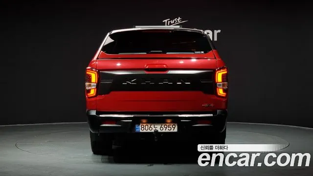 Ssangyong The New Rexton Sports Cannes 2022 Красный из Кореи, фото 5