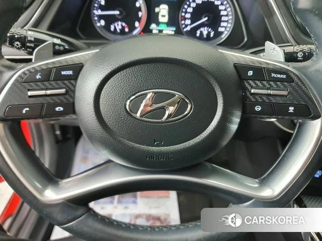 Hyundai Sonata (DN8) 2021 Красный из Кореи, фото 5