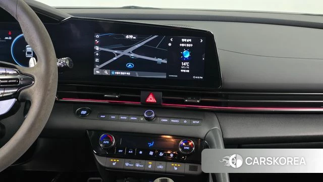 Hyundai Avante (CN7) 2022 Небесно-голубой из Кореи, фото 5