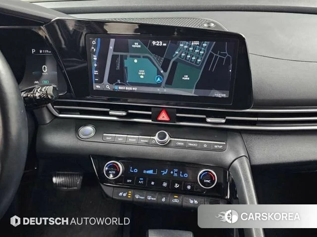 Hyundai Avante (CN7) 2022 Черный из Кореи, фото 5